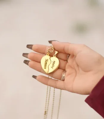 Magnetic Heart Locket for Couples.
