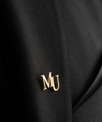 Personalized Initial Coat Pin for Men Gold Plated Pakistan