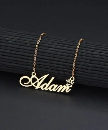 Customize Engraved One Name Necklace