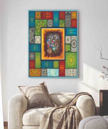 Elegant Islamic Calligraphy Wooden Wall Art — HD MDF Spiritual Photo Tile