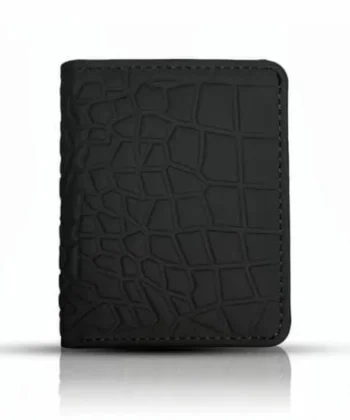 Men's Slim Leather Bifold Wallet With Card Slots And ID Window ​
